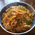 HikariNMY's cooksnap of when they made レンコンと春雨のコチュジャン炒め.