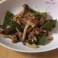 ルルルるか☆'s cooksnap of when they made ピーマンのしめじとツナのポン酢炒め.