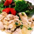 クックE7AY42☆'s cooksnap of when they made 簡単パパット豚肉の大根おろし和え.
