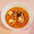 Richland☆Y's cooksnap of when they made 豆腐としめじと豆もやしのキムチ味スープ.
