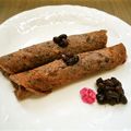 卯月のうさぎ２０１４'s cooksnap of when they made ✿おやつ＆お茶請～和風塩小豆クレープ風✿.