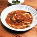 かおり☆かおり's cooksnap of when they made トマト煮込みハンバーグ ☆大人味☆.