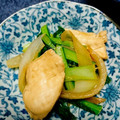 クックDPLS02☆'s cooksnap of when they made ほうれん草と鶏肉の醤油マヨ炒め♪簡単♡.