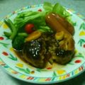 hiro1028ｒ's cooksnap of when they made 初心者ハンバーグ.