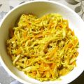ふれんでぃあ's cooksnap of when they made 切干大根と鶏皮のカレー炒め.