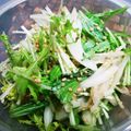 美貴姉's cooksnap of when they made 簡単☆水菜と新玉ねぎのゴマサラダ.