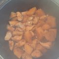 ばーこ４３'s cooksnap of when they made 筍と鶏胸肉の煮物.