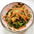 あっこ姉's cooksnap of when they made 簡単！ピリ辛☆春菊のきんぴら風.