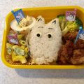 miraito's cooksnap of when they made キャラ弁☆ムーミンとフローレン.
