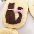 ゆみみんぴょん's cooksnap of when they made ホワイトデー可愛いおしゃれ♡黒猫クッキー.