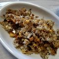 matsutama's cooksnap of when they made 簡単10分♬高菜とジャコのパラパラ炒飯☆.