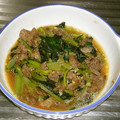 がっしゅまま's cooksnap of when they made 豚肉と小松菜の酢炒め♪簡単.