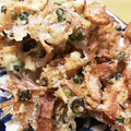 i☆can's cooksnap of when they made 春満喫♪つくしとわけぎのかき揚げ✿.