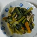 Mαru☆'s cooksnap of when they made 簡単常備野菜で＊小松菜煮びたし♡.