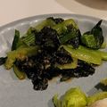 ばとん's cooksnap of when they made ほうれん草(小松菜)と海苔のごま和え.