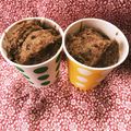 かずチョコぴ's cooksnap of when they made こどもとバレンタイン♡簡単ココア蒸しパン.