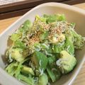 クック1V2266☆'s cooksnap of when they made キャベツ、アボカド、しらすの塩ナムル.