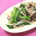 朝まと's cooksnap of when they made ﾆﾗ・豚・もやし炒め。.