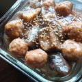 ベーカー's cooksnap of when they made 簡単美味しい♬茄子と肉団子の甘酢あん.