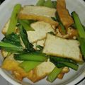 kyokoha's cooksnap of when they made ☆小松菜と厚揚げのたっぷり甘酢炒め★.