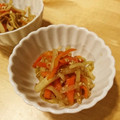 南おけいはん's cooksnap of when they made 大根と人参の皮キンピラ.