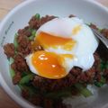 にょろ太's cooksnap of when they made 春を感じて☆菜の花のそぼろ丼.