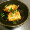 ♡мiчаⅵ♡⋆'s cooksnap of when they made カリッとサクッと♪ジャコとおかかで揚げだし豆腐.