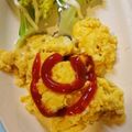 kayojin's cooksnap of when they made 簡単ふわふわ牛乳不要な豆腐チーズオムレツ.