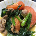 yurippii's cooksnap of when they made 簡単！ほうれん草とトマトのチーズ炒め.