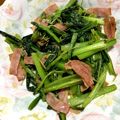 チョコレィトlove's cooksnap of when they made 青菜炒め.