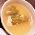 くじらがーる's cooksnap of when they made 丸ごとピーマンの肉詰めコンソメスープ煮.