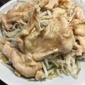 chicchi375's cooksnap of when they made 電子レンジで豚こまともやしの蒸焼き.