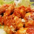 ☆れありく☆'s cooksnap of when they made 簡単☆イタリアン風ササミのケチャップ焼き.
