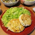 myrose's cooksnap of when they made うちのふっくら豆腐ハンバーグ。.