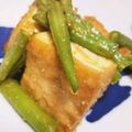 あっきー5296's cooksnap of when they made 厚揚げ豆腐とインゲンの味噌炒め.