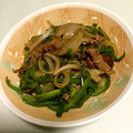 ☆よーちゃん☆。's cooksnap of when they made 簡単中華その② 青椒肉絲.