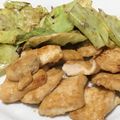クックOIJIQ8☆'s cooksnap of when they made 鶏むね肉の生姜焼き.