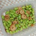 クックZBAY7G☆'s cooksnap of when they made 【常備菜】簡単★エビと枝豆ペペロンチーノ.