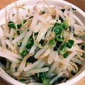 mkyキッチン's cooksnap of when they made もやしとカイワレ大根の韓国風ナムル.