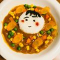 島子☆'s cooksnap of when they made 1歳★人生初カレー♡.