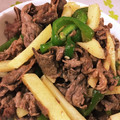 スティッチ、's cooksnap of when they made 牛肉とジャガイモの醤油炒め.