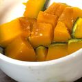 231なっち's cooksnap of when they made ＊ルクエdeかぼちゃの塩麹めんつゆ煮＊.