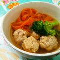 SIVKO's cooksnap of when they made 生姜ポカポカ♡つみれと人参のさっと煮.