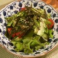 クマちー's cooksnap of when they made 塩酒粕ネギ油でうまうま♪チョレギサラダ.