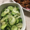 ＭＯＫＯＳＮＯＷ's cooksnap of when they made きゅうりとセロリの浅漬け★.