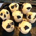 マック大好き's cooksnap of when they made HMで生クリーム入りのオレオのマフィン.