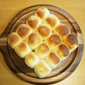 シナモシナモ's cooksnap of when they made ほんのり甘い♡ミルクちぎりパン♡.