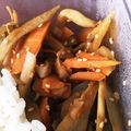 ダイキチさん's cooksnap of when they made フライパンで簡単きんぴらごぼう.