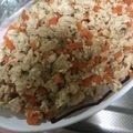 chamamaz's cooksnap of when they made 子どもご飯に☆野菜たっぷり鶏そぼろ丼.