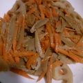 ナンキンハゼ's cooksnap of when they made れんこん・にんじん・ごぼうのきんぴら.